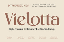 Vielotta Elegant Editorial Serif
