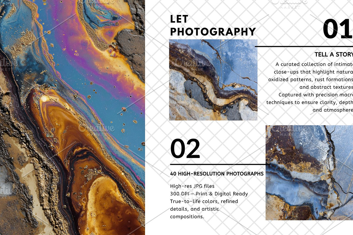 Oxidized Patterns – Abstract Texture, a Nature Photo by Virgo Studio (Photo 3 of 6)