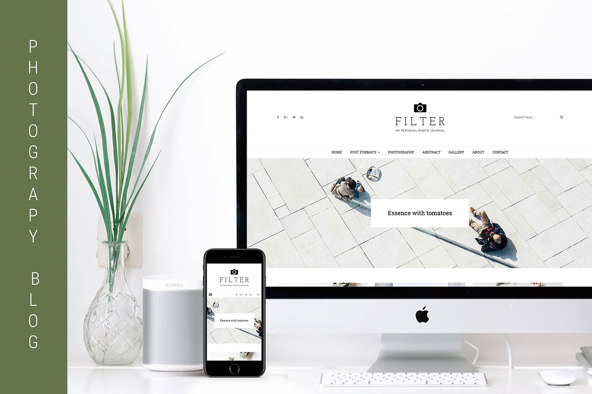 Filter - Art & Photography WP Theme, a WordPress Template by EasyBlog Themes (Photo 2 of 4)
