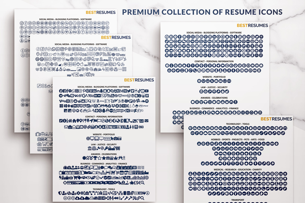 Modern Resume Template for Word, a Resume Template by BestResumes.Co (Photo 9 of 10)