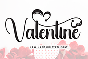 Valentine | Script Font, a Handwritten Font by Scratchones (Thumbnail 1 of 8)
