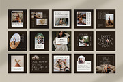 Bohemian Instagram Pack | PS & Canva, a Social Media Template by Visuel Colonie® (Thumbnail 13 of 15)