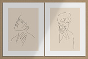 10 Boys Line Art, a Decorative Illustration by Miracles Everywhere (Thumbnail 4 of 6)