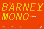 CS Barney Mono Pixel, a Sans Serif Font by Craft Supply Co. (Thumbnail 1 of 8)