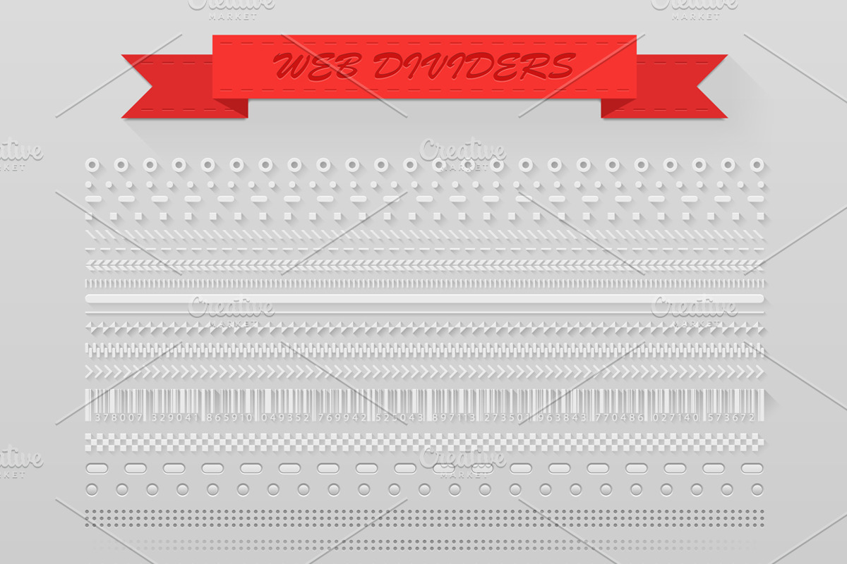 Web dividers, a Templates & Theme by Maxim_Basinski (Photo 1 of 4)