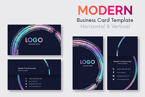 Modern Business Card Template V:113