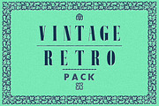 VINTAGE-RETRO-PACK, an Object Graphic by Pan Cabaj (Thumbnail 1 of 5)
