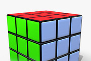 Rubik's Cube Low Poly PBR, an Object 3D Model by Daniel Mikulik (Thumbnail 6 of 9)