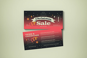 Christmas Sale Voucher