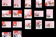 Painted Pumpkins Styled Stock Photo, a Holiday Photo by Styled Stock House (Thumbnail 3 of 3)