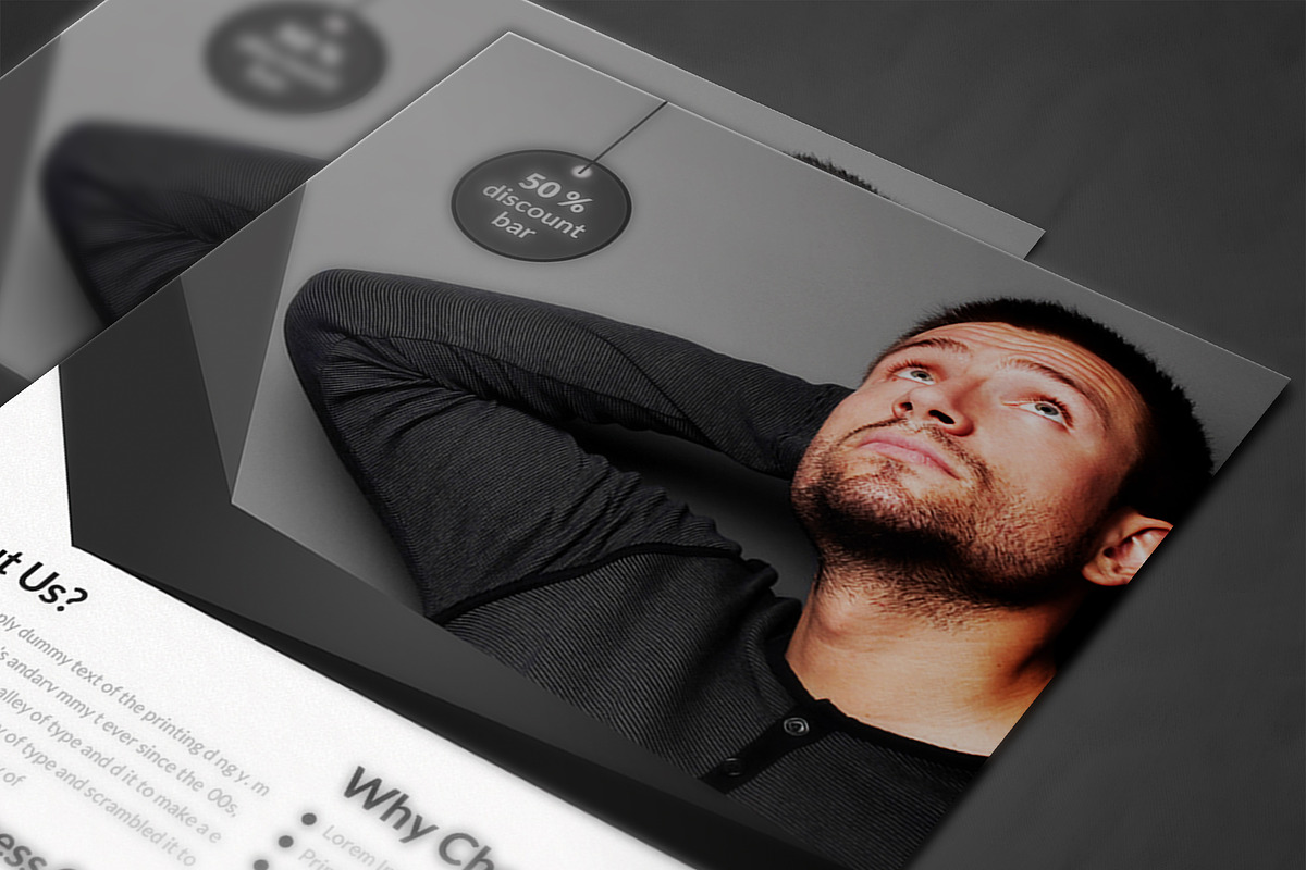 Corporate Business Flyer Template, a Flyer Template by AfzaalGraphics (Photo 4 of 4)