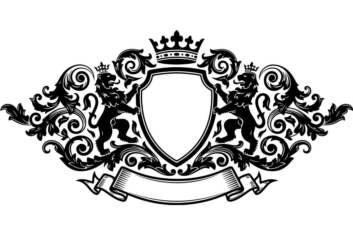 Royal Crest Shield Bundle, an Object Graphic by Creativeshirt (Photo 4 of 20)