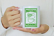 Retro Matcha Tea Cup PNG, a Seasonal Illustration by Canvas Craft (Thumbnail 5 of 7)