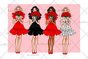 Valentines day clipart, an Illustration by DekoArt (Thumbnail 4 of 7)