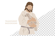 Jesus Christian Illustration, a Person Illustration by ⋒DesignECShop⋒ (Thumbnail 2 of 3)