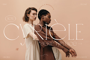 CYRIELE — THIN ELEGANT FASHION SERIF