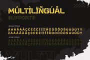 Monback - Modern Stencil Font, a Sans Serif Font by Drizy (Thumbnail 4 of 10)