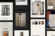 MARGIN 24 Editorial Canva Templates, a Social Media Template by The Muza (Thumbnail 7 of 7)