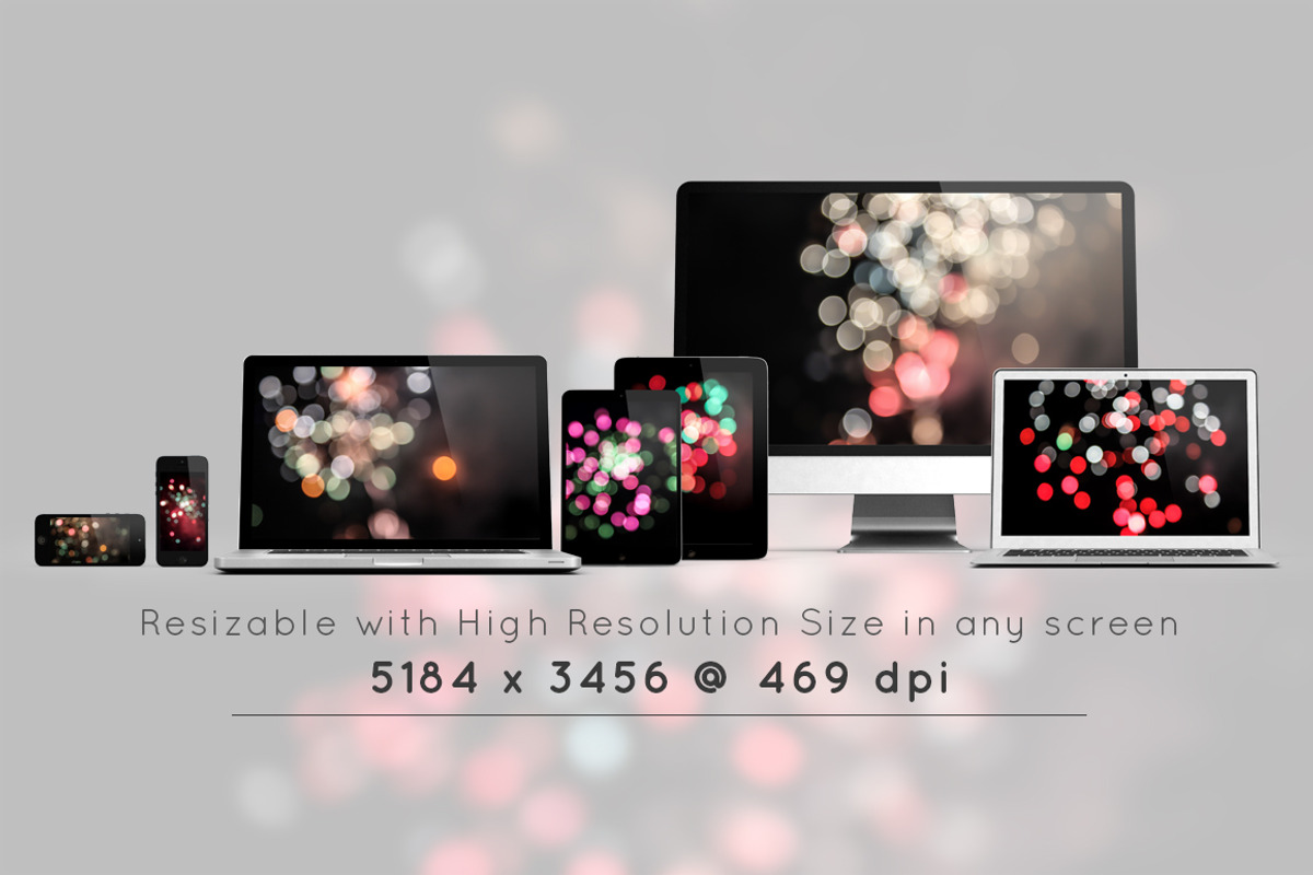 14 Creamy Bokeh Background preview 5