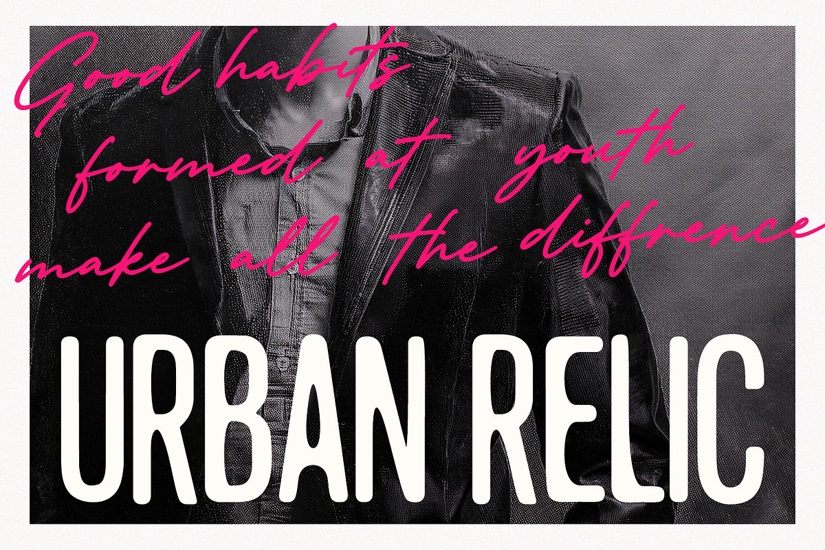 Janked Font Duo Sans Script, a Handwritten Font by Maulana Creative (Photo 4 of 8)