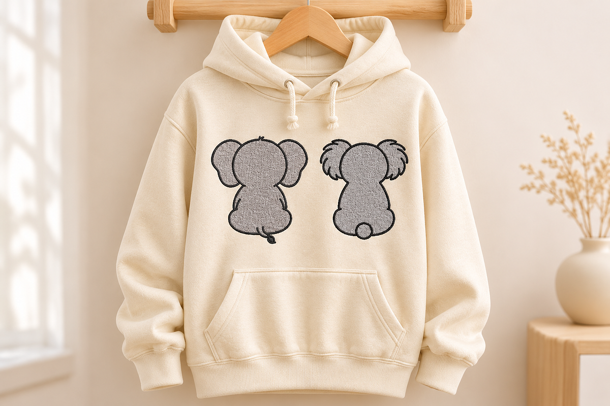 Cute Animal Embroidery Designs, an Object Graphic by Craft Nest