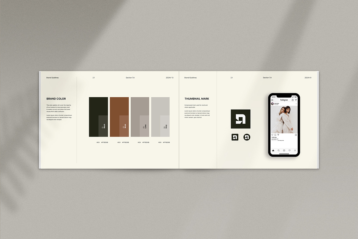 Olive-Brand Guidelines, a Brochure Template by S A N D Y (Photo 6 of 11)