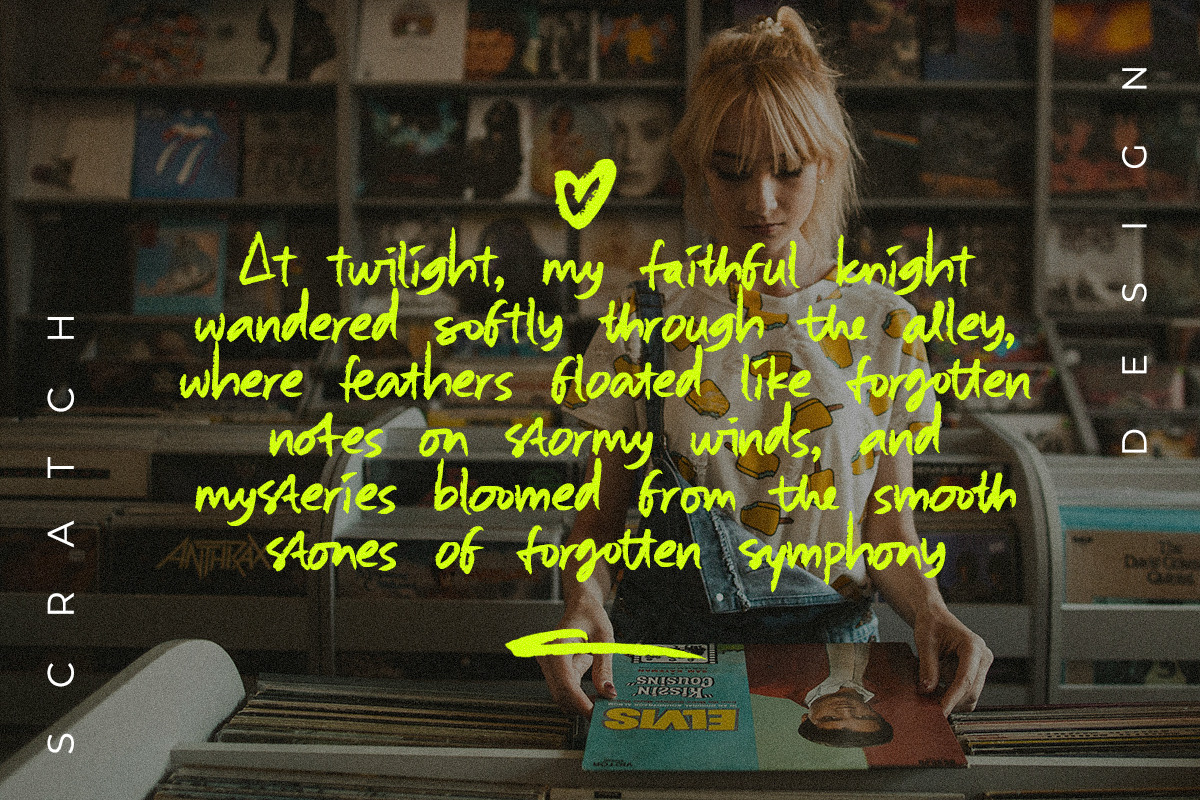 Omika-Handwritten Script Font, a Script Font by Scratch Design (Photo 8 of 11)
