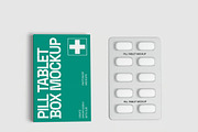Pill Tablet Box Mockup, a Packaging Mockup by renderstockmarket (Thumbnail 4 of 4)