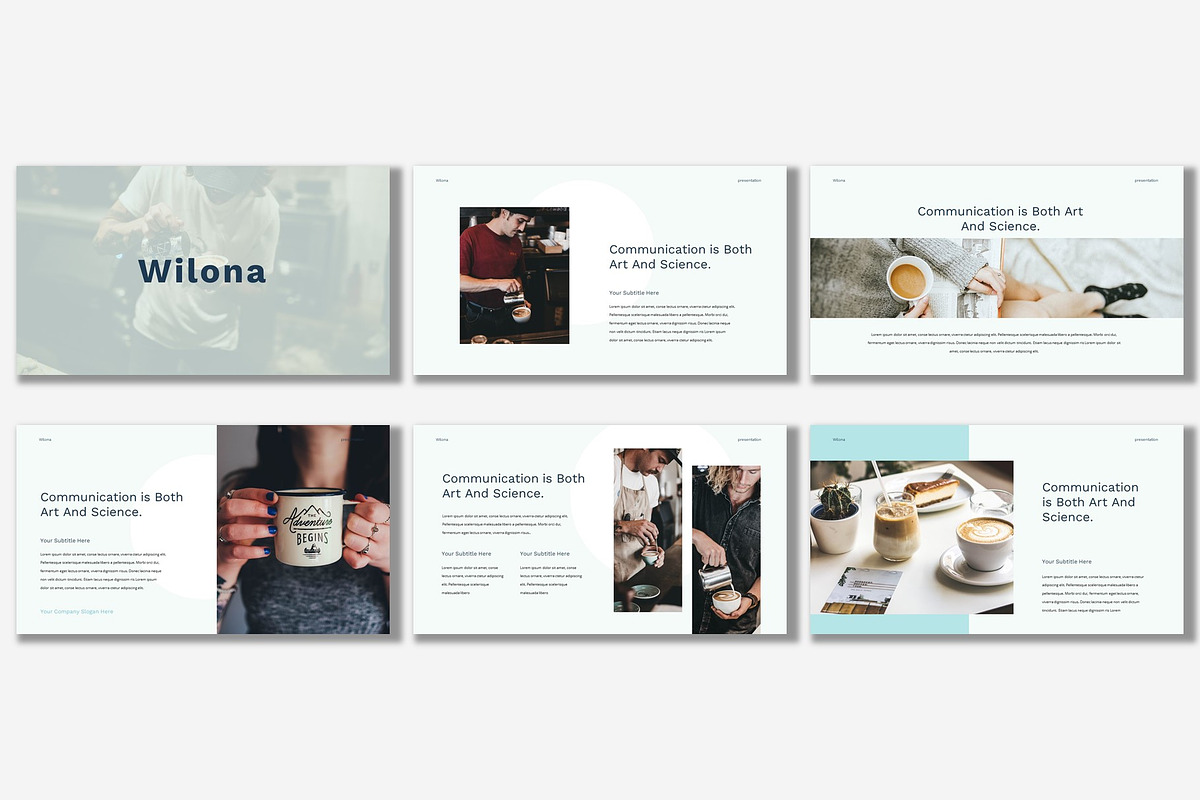 Wilona - Powerpoint Template, a Presentation Template by Tumbuh Kerja (Photo 2 of 6)