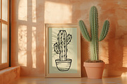 Cactus SVG Bundle | Succulent Art, an Illustration by Dervik Art Store (Thumbnail 6 of 8)