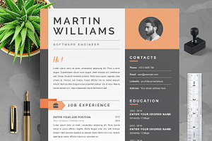 Creative Resume Modern CV Design