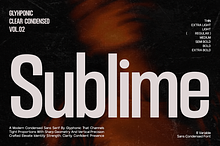 GC Sublime - Modern Condensed Sans