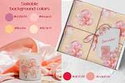 Oleander flower watercolor clipart, a Decorative Illustration by Eva Kleinman (Thumbnail 6 of 8)