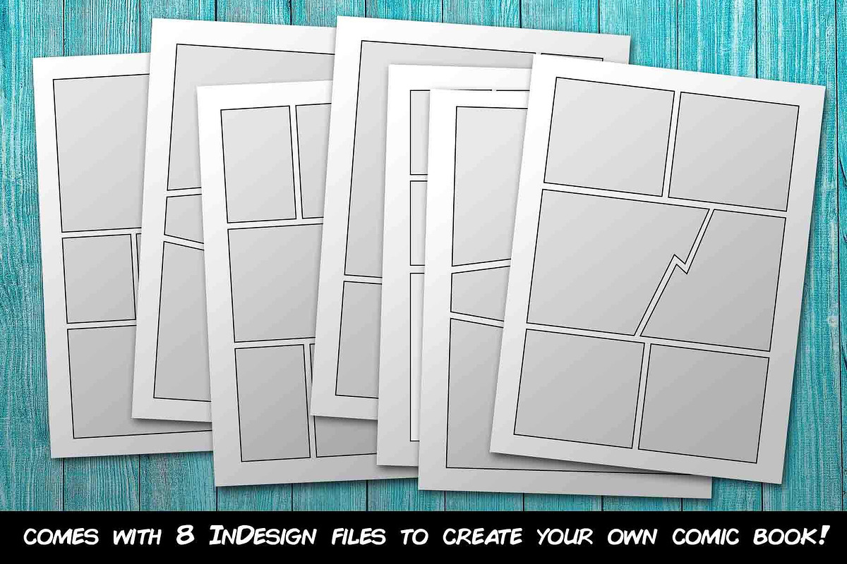 Comic Book Photoshop Action Kit, an Action Add-On by Dene Studios (Photo 13 of 14)