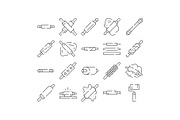 Rolling pin kitchen utensil for, an Object Graphic by pikepicture (Thumbnail 1 of 3)
