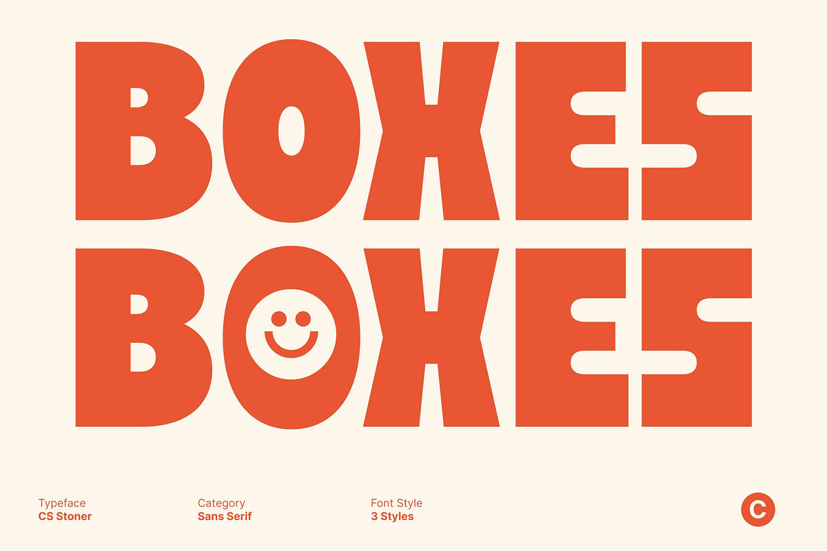 CS Stoner – Display Typeface, a Sans Serif Font by Craft Supply Co. (Photo 4 of 8)