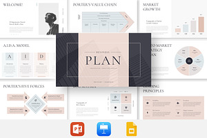 Business Plan Minimal Keynote