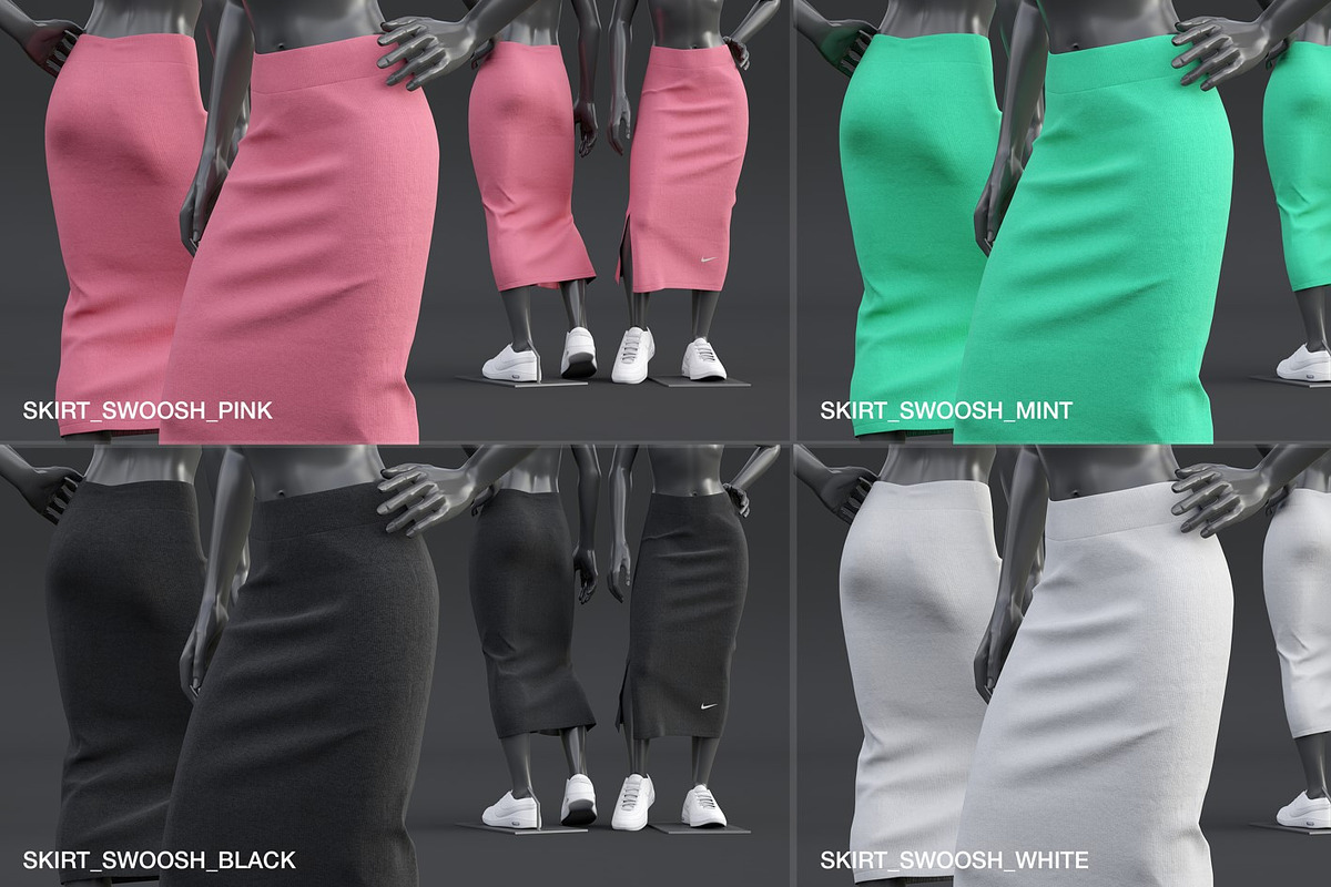 Female mannequin in clothes POSE 1, a Characters & Person 3D Model by mrGarret (Photo 38 of 45)