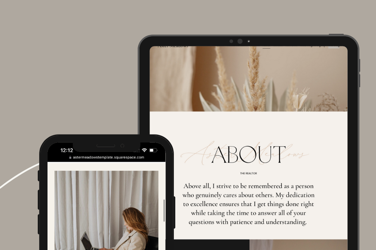 Real Estate Agent Website Template, a Squarespace Template by Derika Hack Studio (Photo 11 of 19)