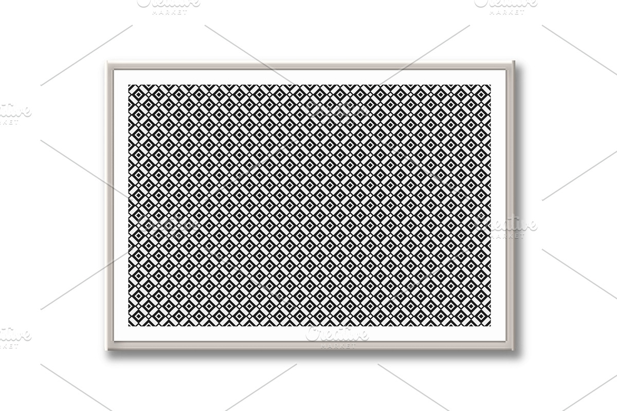 Geometric patern with squares, a Pattern Graphic by RODINA (Photo 3 of 3)