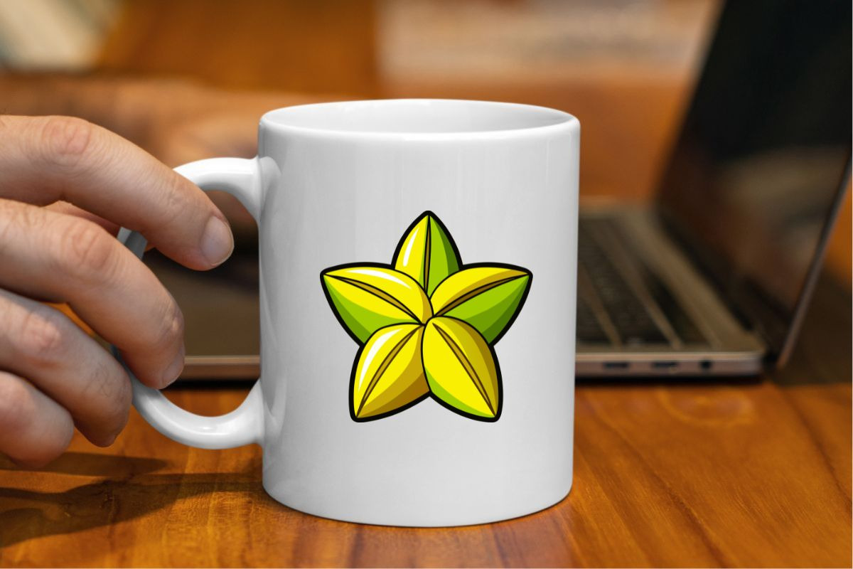 Cartoon Carambola Clipart Set, a Food Illustration by newminddesign (Photo 7 of 8)