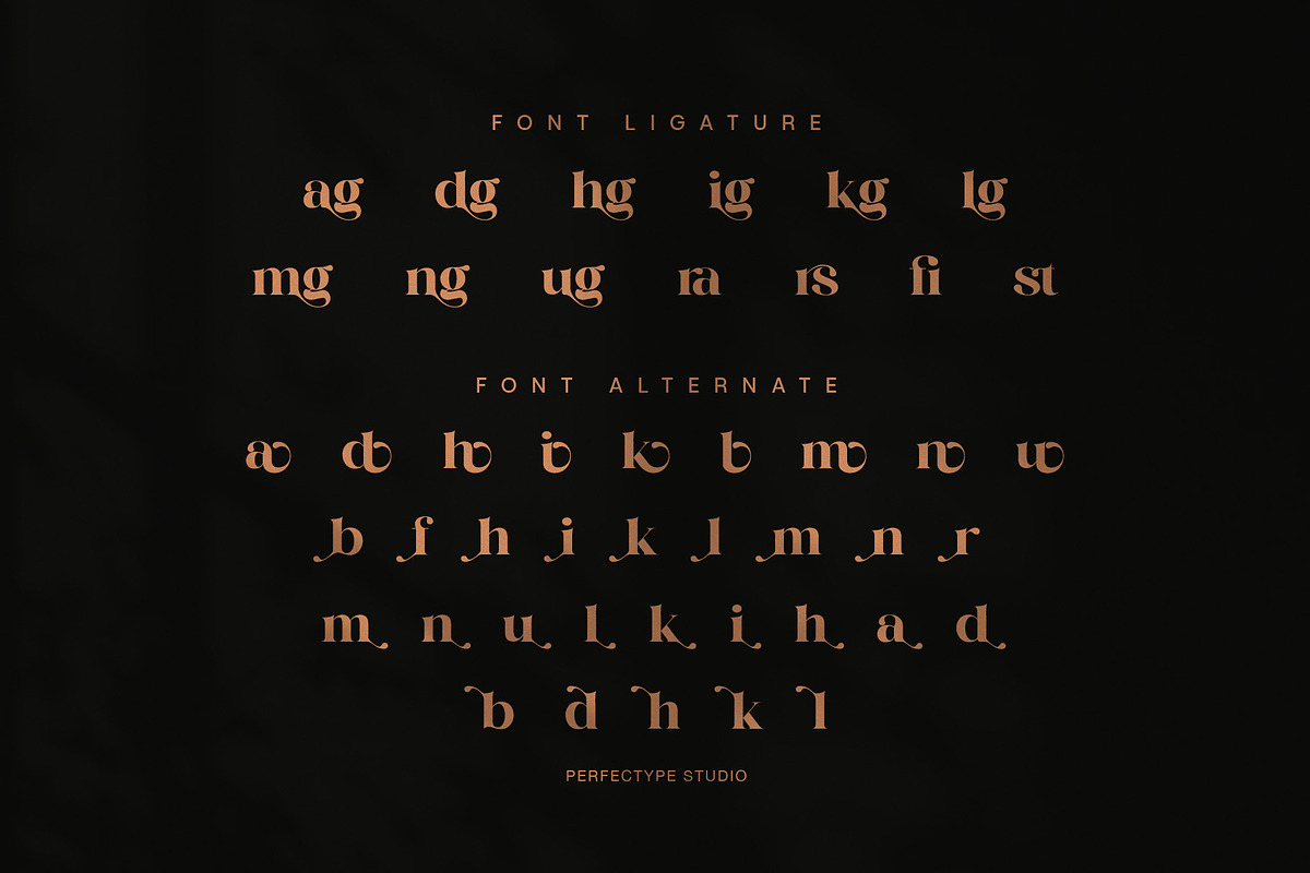 Milgn Elegant Serif Font, a Serif Font by Perfectype (Photo 8 of 8)