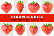 8 strawberries, an Object Graphic by Fruits+Veggies (Thumbnail 1 of 6)