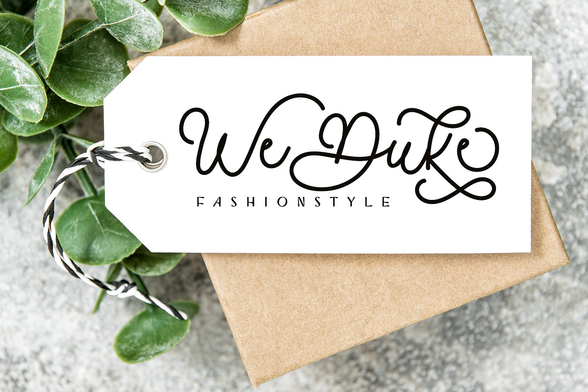 Picky Mother - Cute Monoline Font, a Script Font by Airotype (Photo 7 of 12)