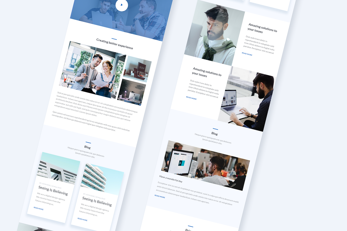 Multipurpose Email Template, an UI Kit Template by Reza Space (Photo 3 of 4)