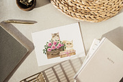 SUMMER CAFE, a Seasonal Illustration by LiChu Art (Thumbnail 2 of 8)