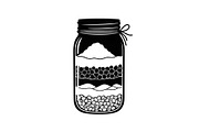 Layered Mason Jar Ingredients Bundle, an Illustration by yasushie (Thumbnail 3 of 31)