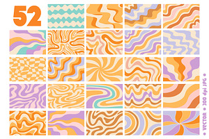 Wavy Abstract Backgrounds Pack