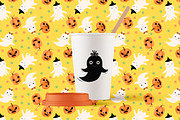 Halloween silhouettes clipart set, an Illustration by Pravokrugulnik (Thumbnail 3 of 3)