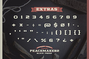 PEACEMAKER FONT SERIES, a Slab Serif Font by Alphabet Agency (Thumbnail 12 of 13)